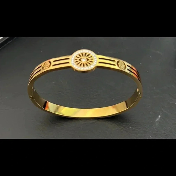 Evil Eye Stainless Steel Bracelet Bangle 🪬🧿 - Picture 3 of 5